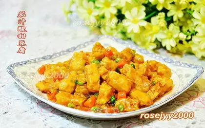 Sweet tofu