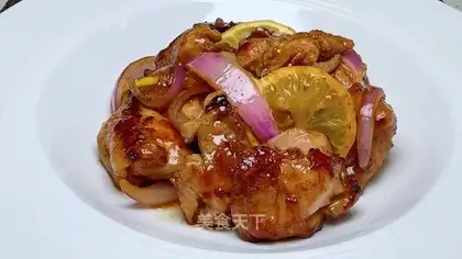 Lemon fried chicken