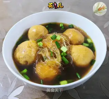 It's a meat fan soup