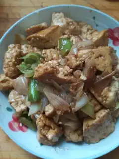 Tofu onions