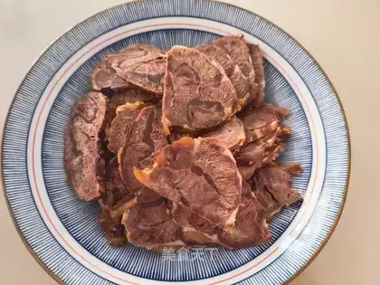 Homemade beef