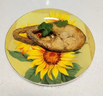 Fried horsefish