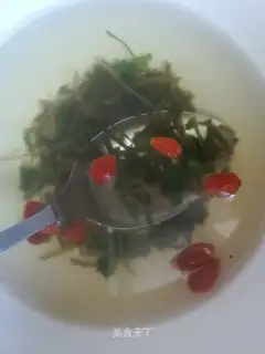 Seaweed fragrance soup