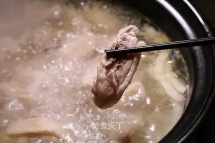 Abalone coconut chicken