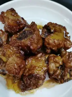 A simple roasted ribs