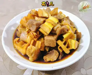 Scrambling pork