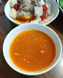 The ketchup soup