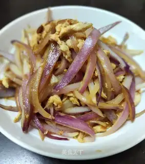 Onion fried chicken silk
