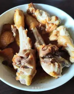 Steam chicken legs