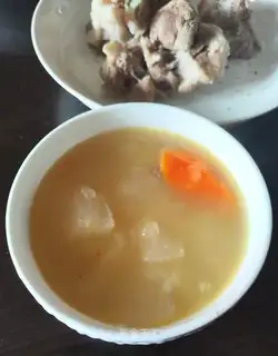 Corn melon bone soup