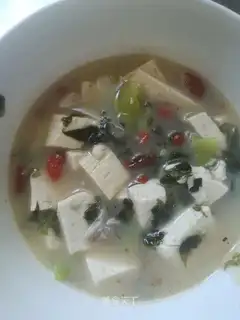 Tofu soup
