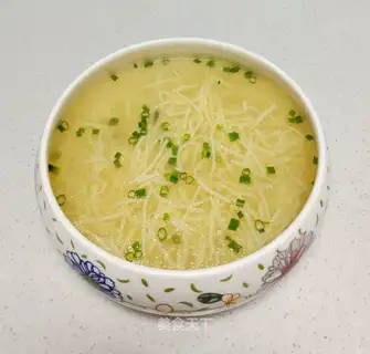 A tofu soup