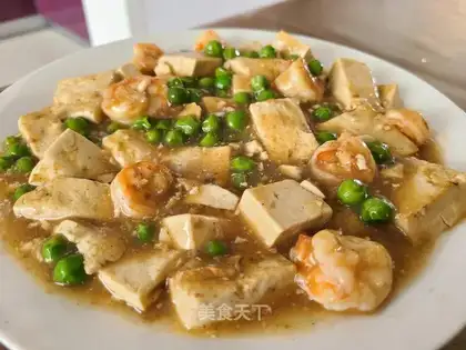 Shrimp tofu