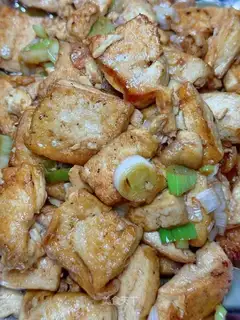 Tofu onions