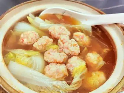 Shrimp cabbage
