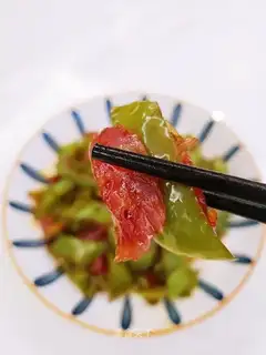 Spicy pepper and sausage