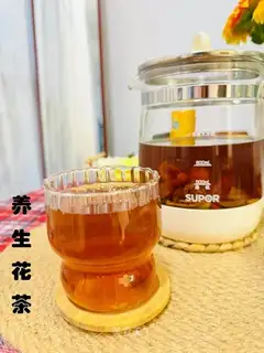 Potato tea: rose lilies tea