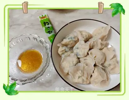 Tofu spinach dumplings