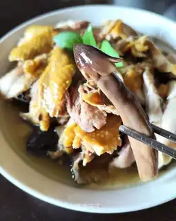 It's a salty chicken