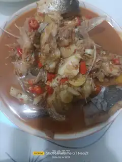 Red-burned fish