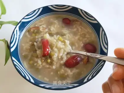 Porridge of green peas