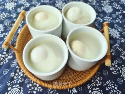 Eggcake soup