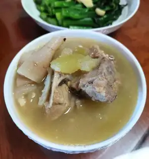 ♪ Little white cucumber rice broth ♪