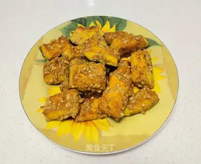 Pumpkin with garlic