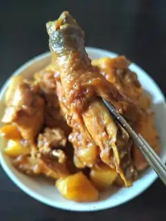 Potato chicken