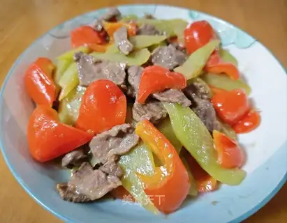 Fried beef