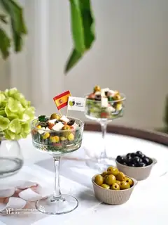 Spanish olive tofu tofu salad