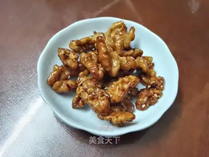 Amber walnuts