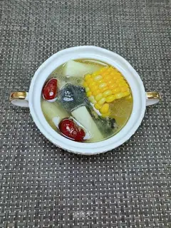 ♪ Mountain medicine corn chicken soup ♪