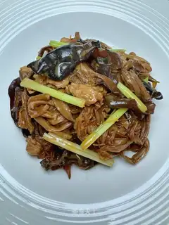 Scrambled meat