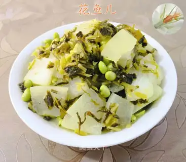 Pickles, beans, melons