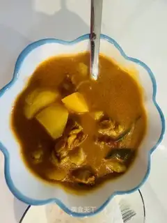 Simple curry chicken