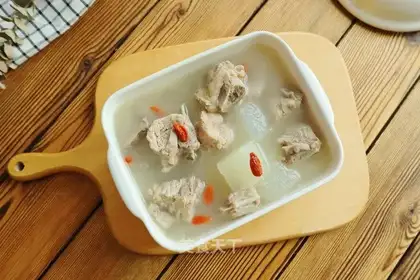 Pork bouquet soup