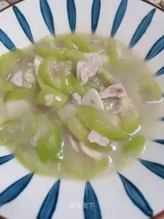 Watermelon fried meat