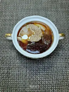 Meatloaf omelet omelet soup