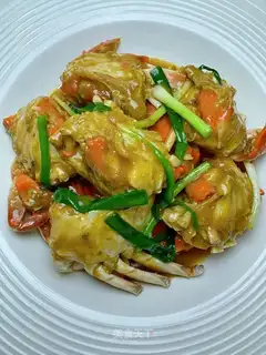 Mustard butter crab