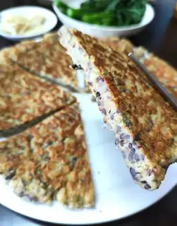 Rice omelet