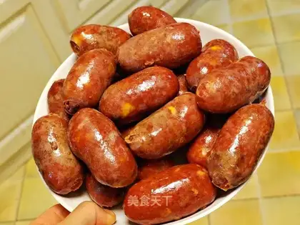 Pure pork sausage, corn cheese, pork sausage