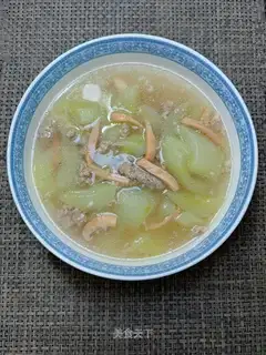 cucumber-dry squid soup