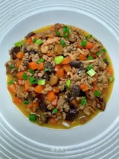 Meat-foamed sea cucumber