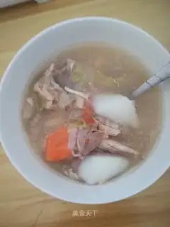 It's the goat's pox carrot soup