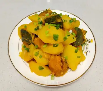 Pumpkin potatoes