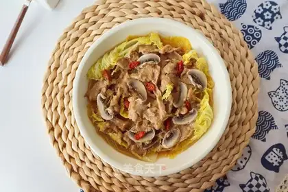 The cabbage slurry
