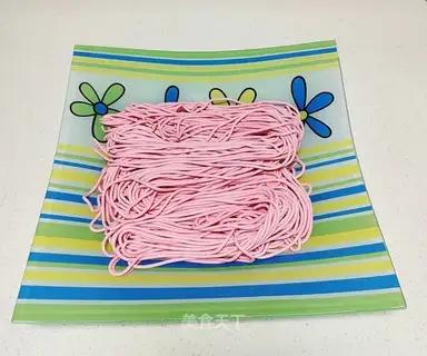Homemade dragon noodles
