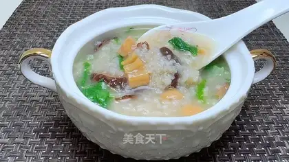 Porridge of mushrooms