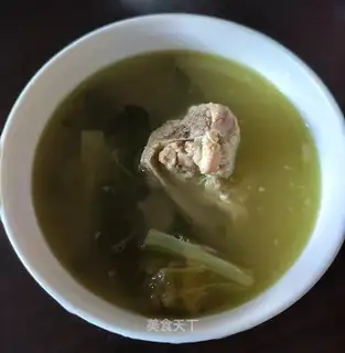 Spring cabbage broth